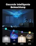 Govee Uplighter Floor Lamps Tri-Zone Independent,RGBIC Ripple Lighting Lamp - 6