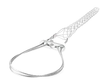 Woodhead 36587 Support Grip, Bus-Drop, Single Eye, Locking Bale, Universal Eye, Galvanized Steel, 1100lb Approximate Break Strength, 6.50