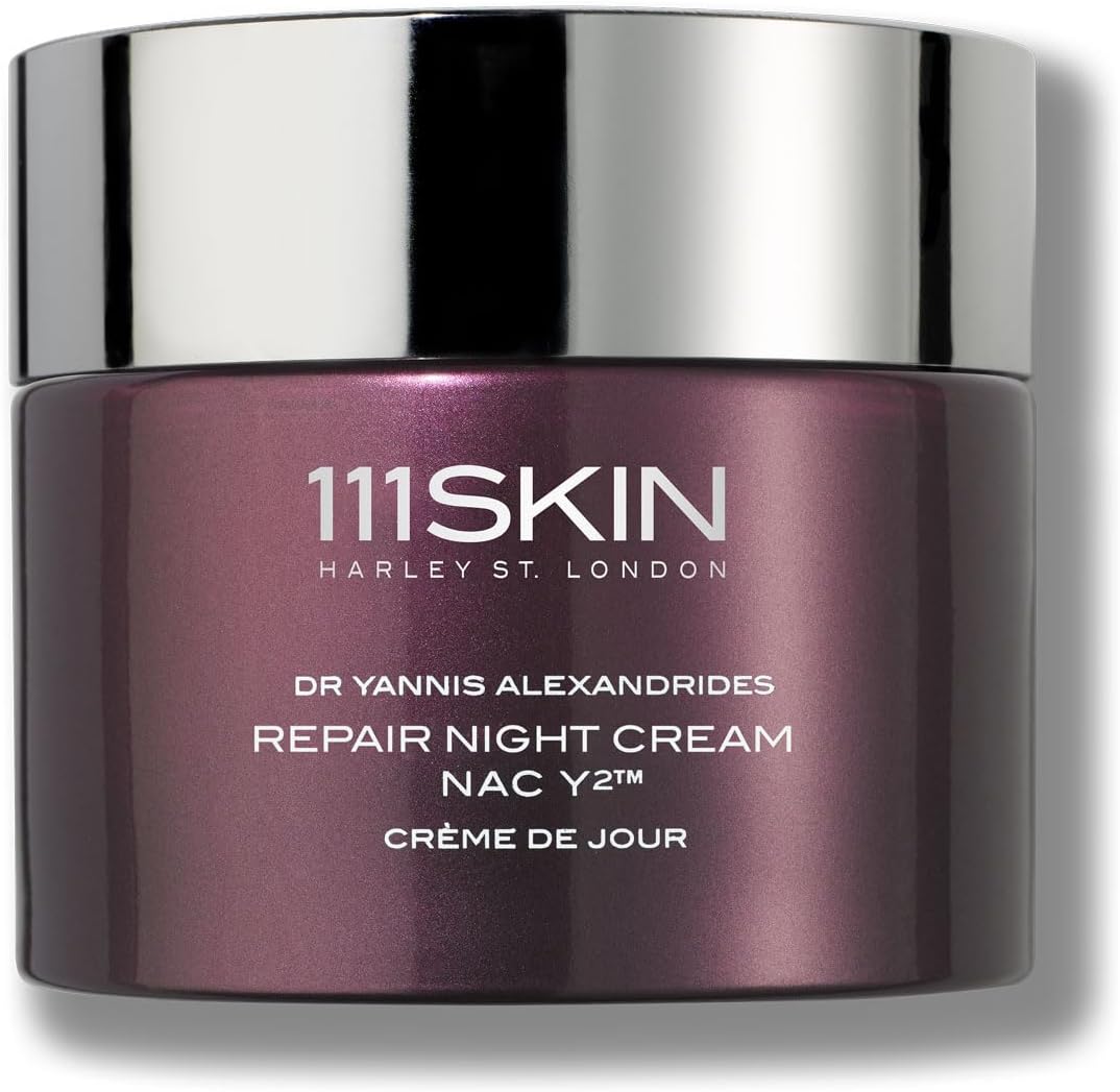Repair Night Cream NAC Y2 | Deeply Hydrating Face Cream | Fights Free Radicals| Reinforces Skin Barrier | Combats Early Signs of Aging (1.69 fl oz)