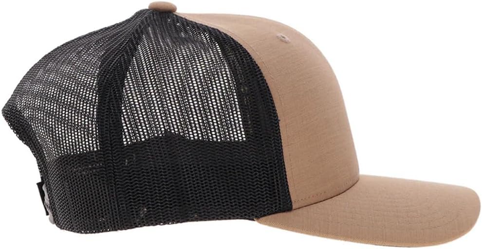 HOOEY Oil Gear (HOG) Trucker Hat for Men - Adjustable Snapback Mesh Baseball Cap - Western Work & Casual Wear Breathable Mesh