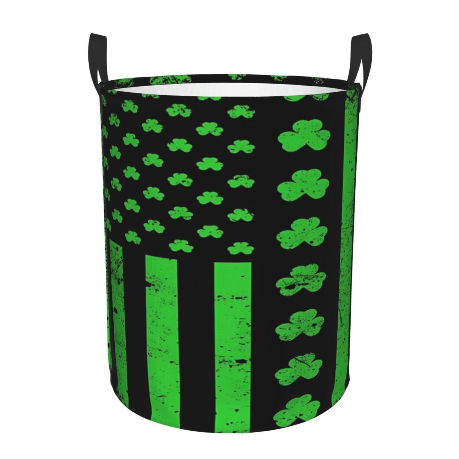 Cesta Biancheria 40X50cm Irish Clover American Flag St Patrick's Day