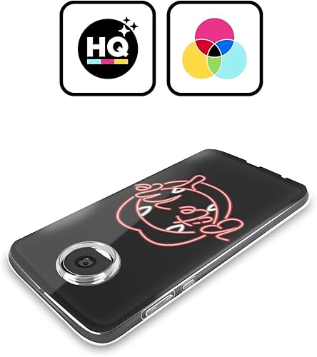 Miniatura 2 de Head Case Designs Officially Licensed Bebe Rexha Neon Bite Me Key Art Soft Gel Case Compatible with Motorola Moto G Stylus 5G (2022)