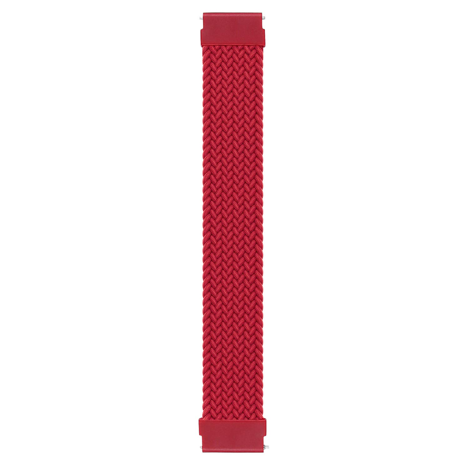 Microsonic Samsung Galaxy Watch 3 45mm Kordon, (Large Size, 165mm) Braided Solo Loop Band (Samsung Galaxy Watch 3 45mm ile Uyumlu Kordon, Akıllı Saat Kayışı)