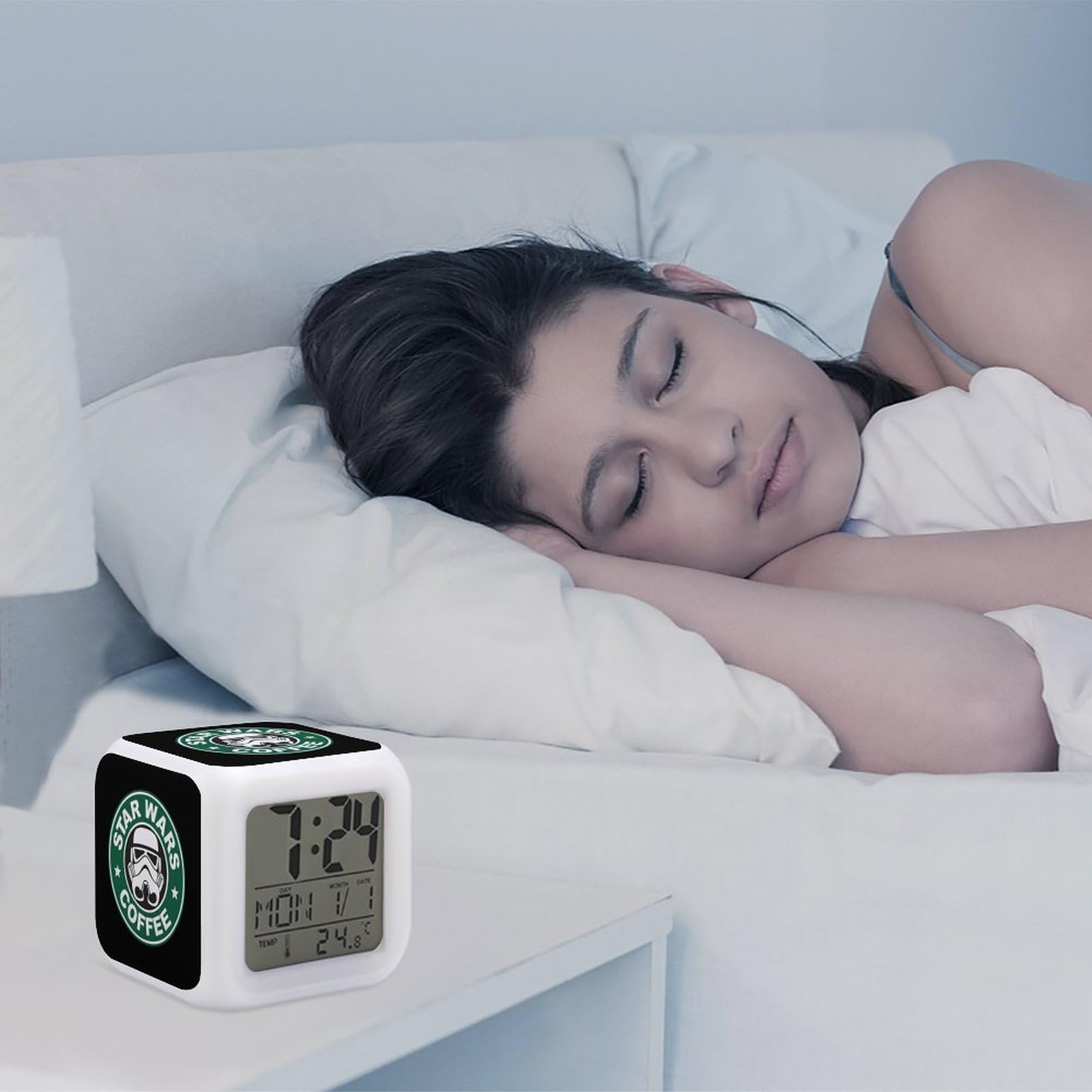 Amazon.co.jp: スターウォーズ 目覚まし時計 アナログ 大音量 アラーム