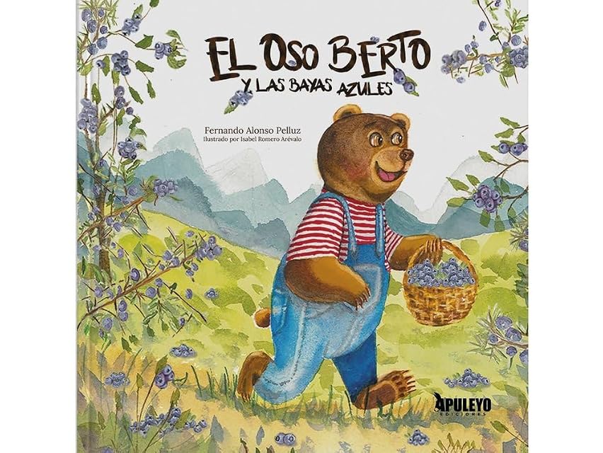 Portada de El oso Berto y las bayas azules