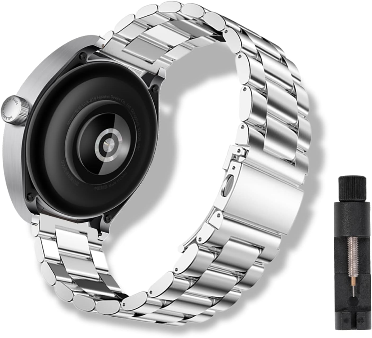 Bracelet Nylon Tressé 22mm Extensible Pour Amazfit (T-Rex 3 Pro, Bip, GTR, Etc.) - Longueur Réglable 13-21 Cm