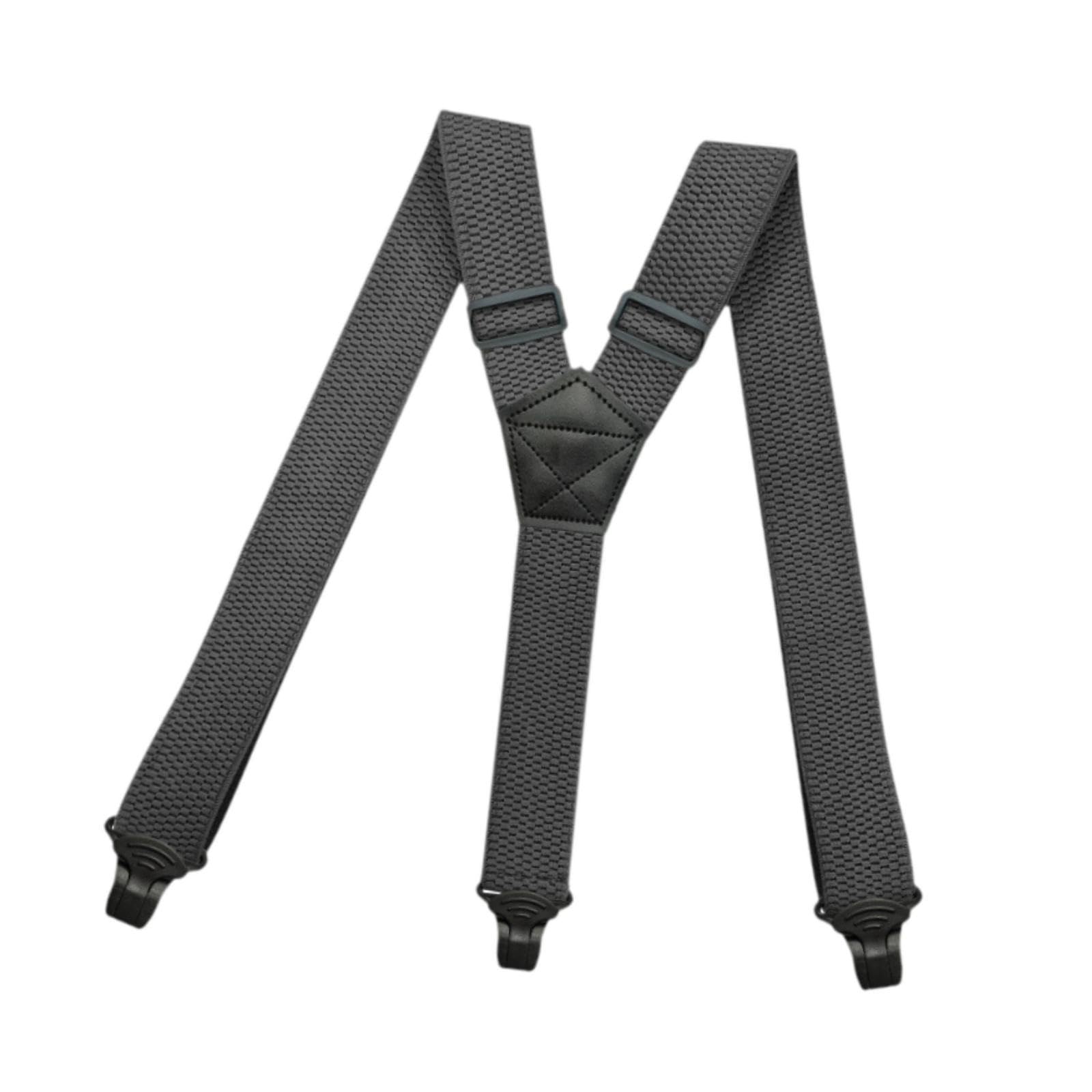 Mens Suspender Heavy Duty Adjustable Y Type Elastic Straps Hidden Suspenders grey|Clothing Shoes & Accessories | Mens Accessories | Suspenders Braces-image-40