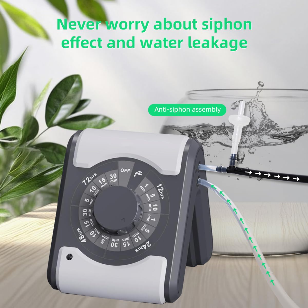 Sistema de riego automático para plantas de interior, kit de riego para interiores, sistema de riego automático y temporizador de agua programable para 10 plantas en maceta