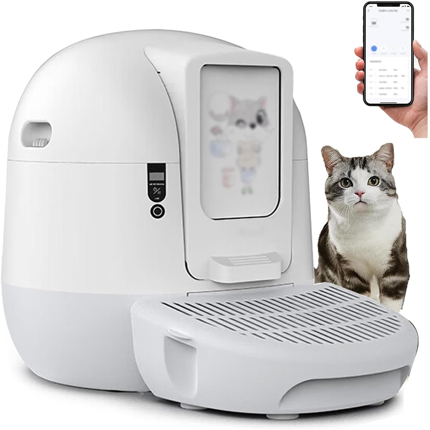 Automatic Cat Litter Box Self Cleaning, for Multi Cats, Extra Large,Zero Smell