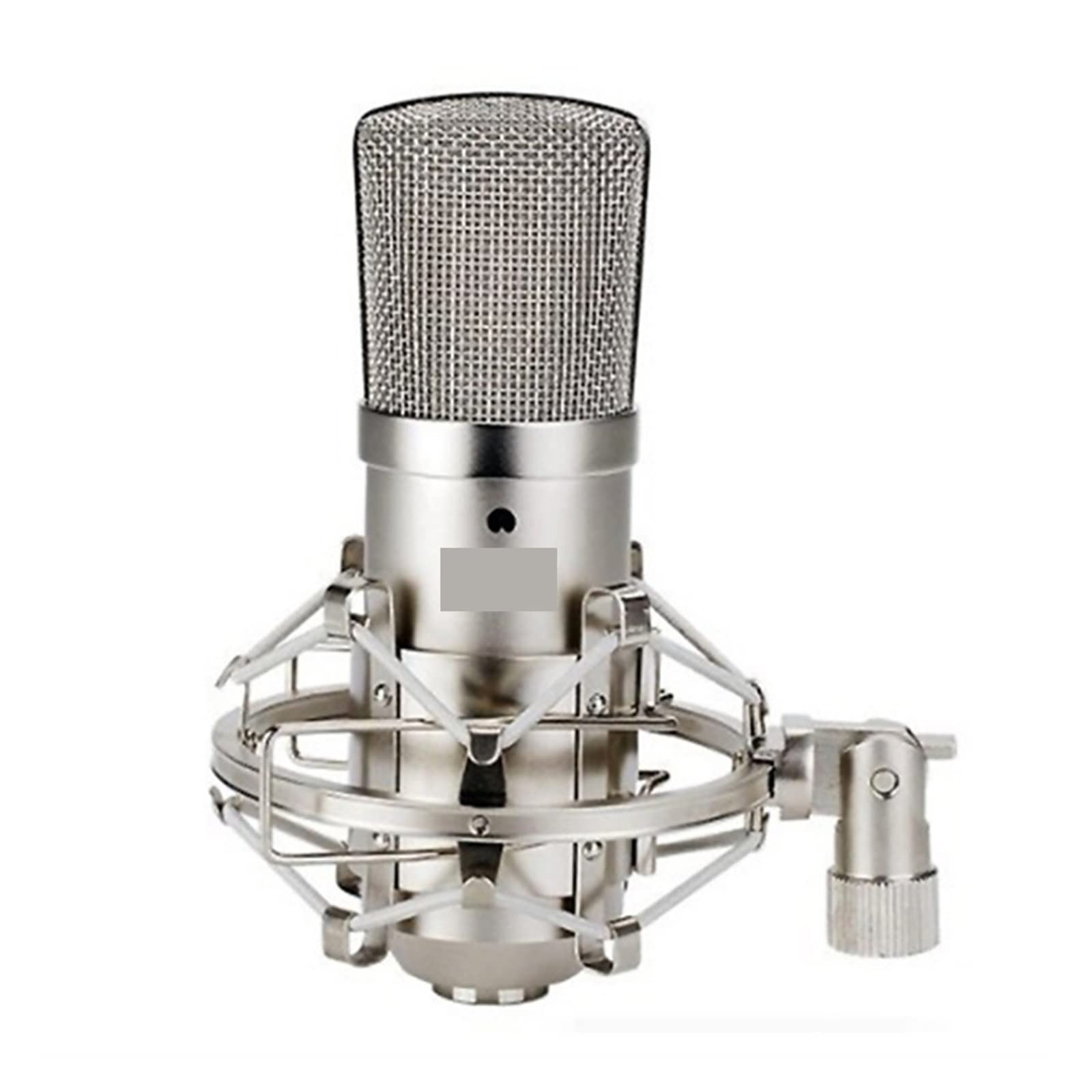 Microphone condensateur à haute sensibilité pour captation vocale claire et nette