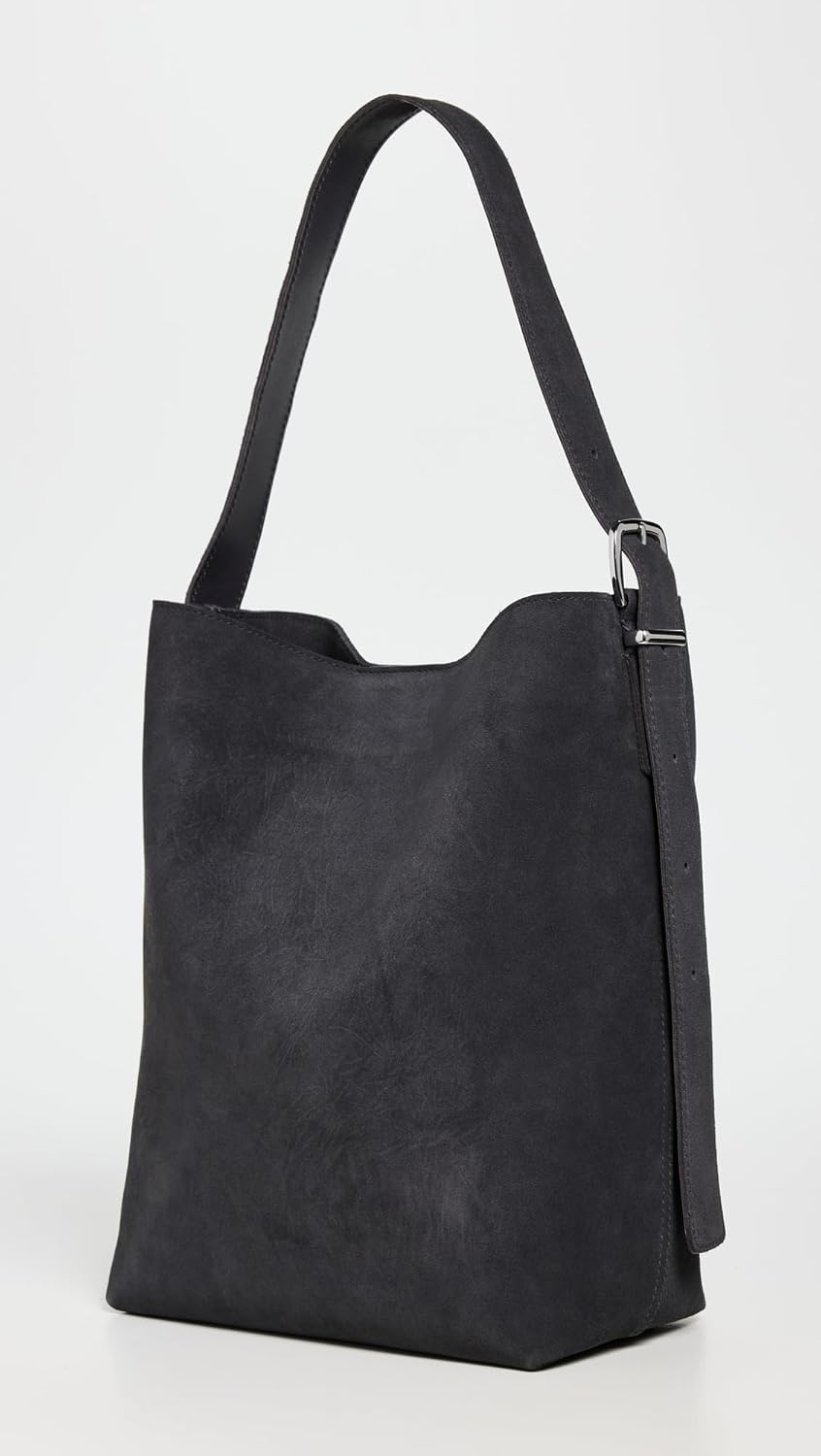 Madewell Women's The Essential Bucket Tote in Suede - Image 2