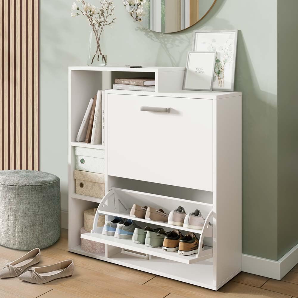 Vicco Mueble zapatero Orlando, Blanco