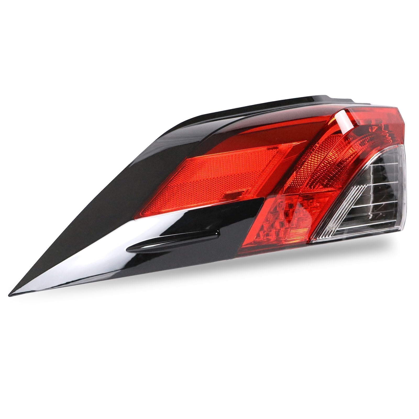 tail light outer compatible with 2019-2023 toyota rav4 left driver side taillight w/o bulb replace t02804148 81560-0r090