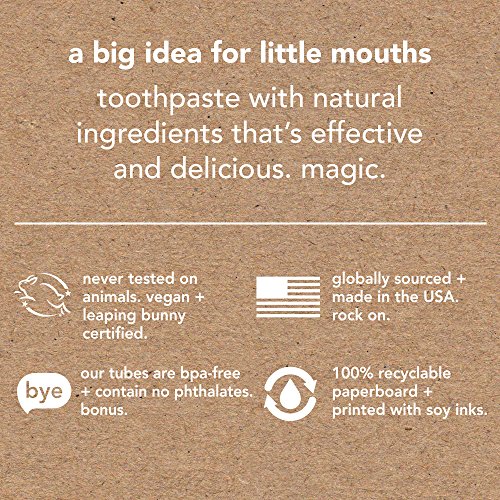 Hello 4325630444 Natural Apple Flavor Kids Fluoride Free Training Toothpaste thumb #6