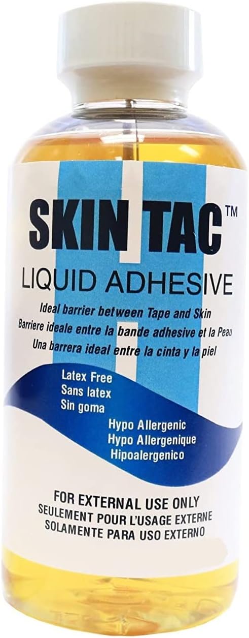 Torbot - Skin Tac "H" - Adhesive Barrier 8 oz - Liquid Form - Latex-free - Hypo-allergenic (2 Pack)