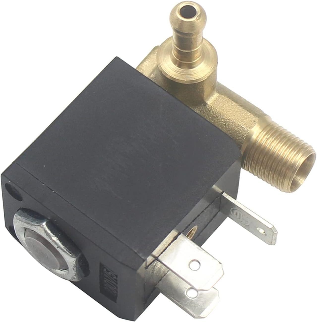 AC230V Normally Closed 50Hz G1/8#39; Brass Iron Steam Water 2 Position 2 Way Solenoid Electric Water Valve 1Pcs