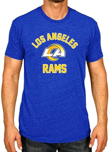 Team Fan Apparel - Camiseta para el día del juego de la NFL para adultos, hecha de mezcla de algodón, sin etiquetas, semiajustada, da rienda suelta