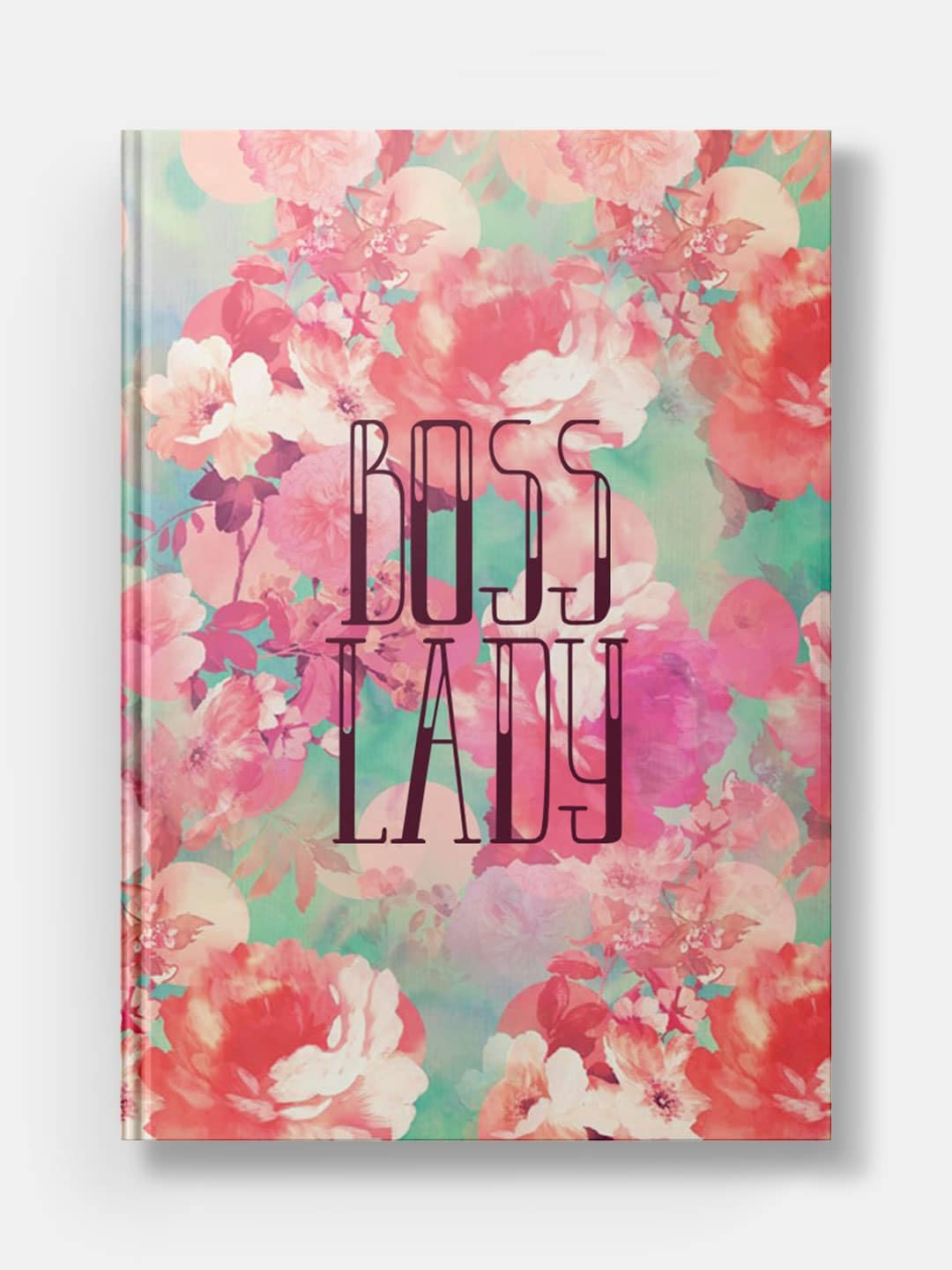 Macmerise Boss Lady Print Notebook for Office work | A5 Diary For Men, Women | Diary For Office Use | Notebook Diary | 180 GSM | 100 Pages
