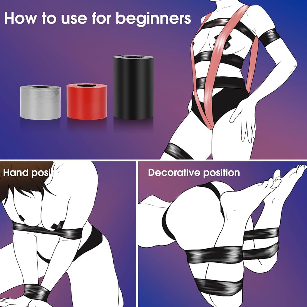 3 Roll Tape Set Reusable Static Tape