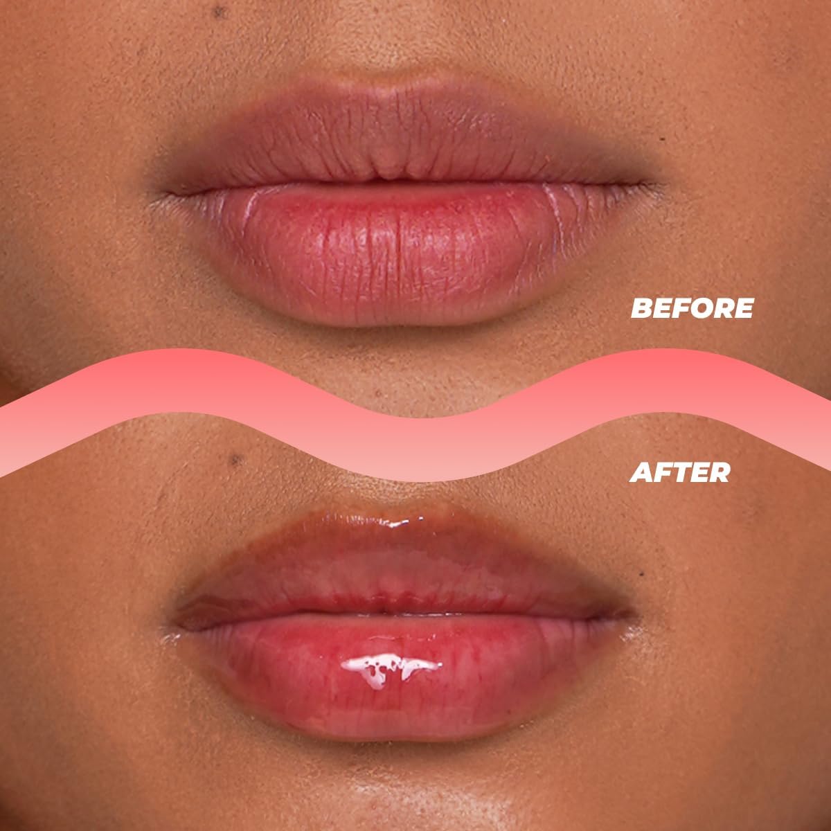 Vitamasques Korean Lip Oil Stain, Watermelon, Plump & Hydrate, Korean Lip Gloss, Lip Gloss plumper - Image 2
