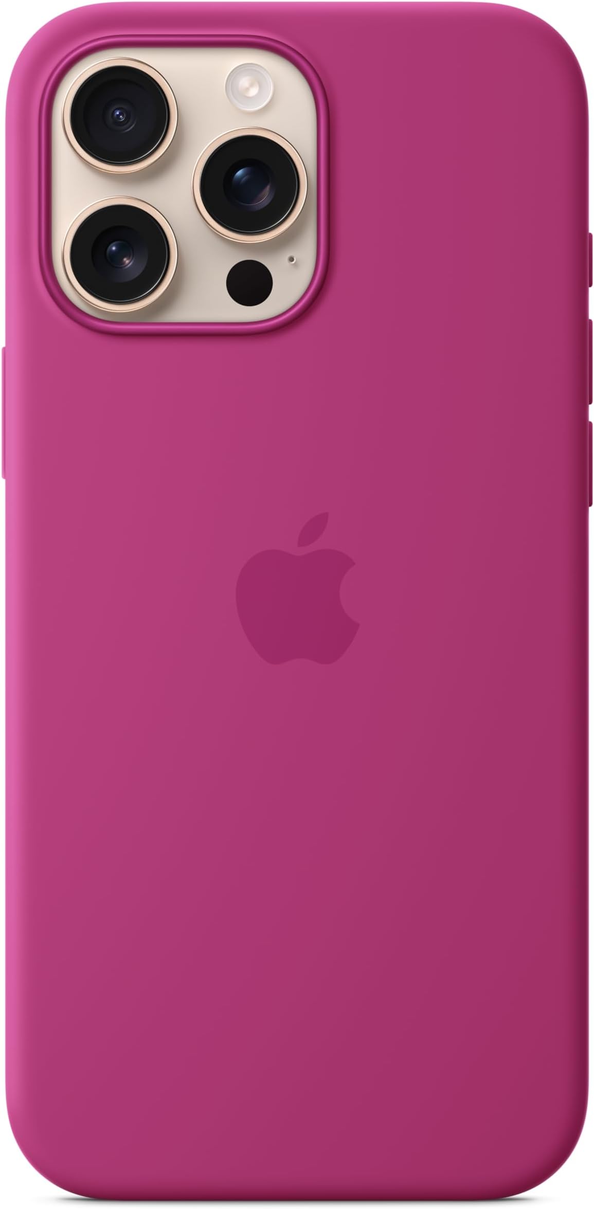 Apple iPhone 16 Pro Max Silicone Case with MagSafe - Fuchsia ​​​​​​​