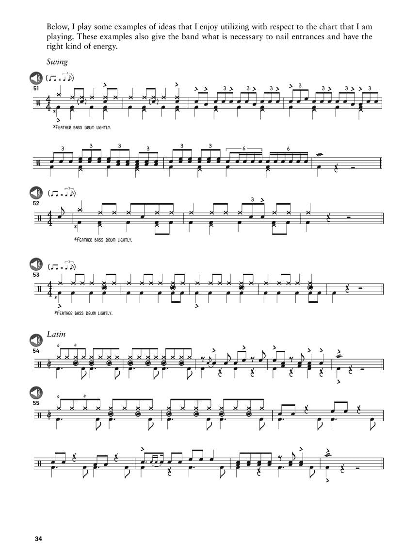 Jazz Big Band for the Modern Drummer | Ulysses Owens Jr. Drum Instruction Book with Online Audio | Big Band Drumming Techniques, Grooves, Charts and Audition Guide for Intermediate to Advanced Players