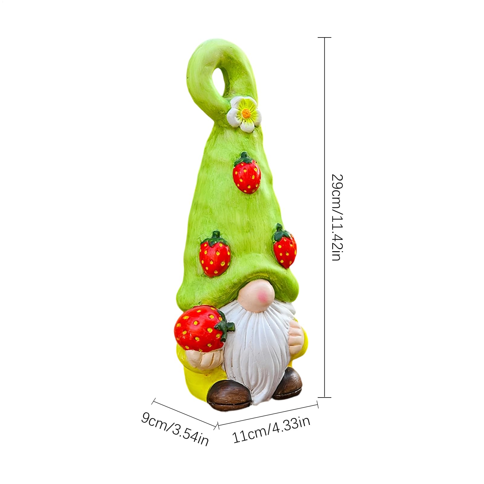 Miniatur Gartene Sammlerstück Tischdekoration Figur | FrühlingsSkulptur für Wohnzimmer Schlafzimmer Kinderzimmer Nachttisch Vitrine BücherGarten