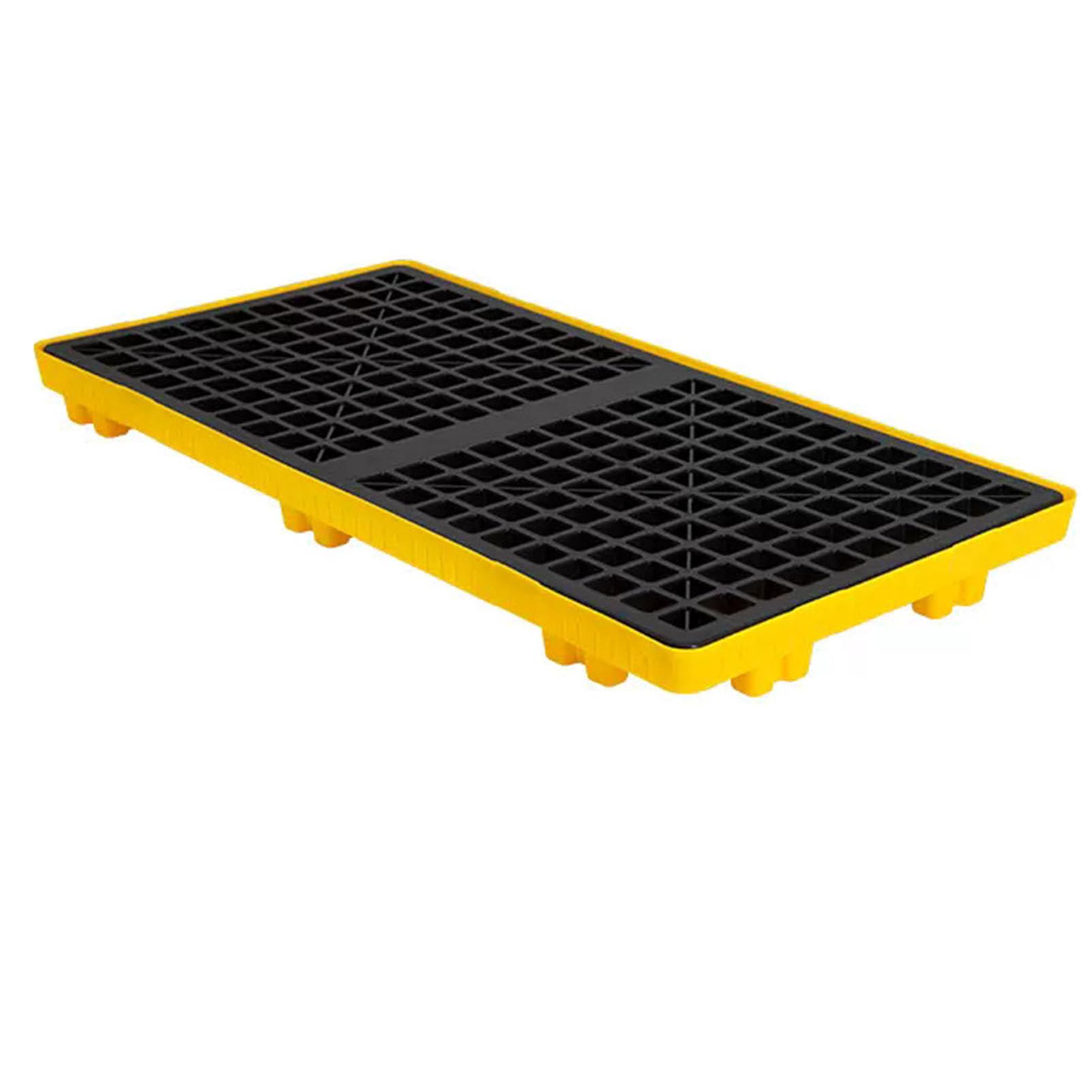 Plateforme modulaire de rétention contre les fuites de fûts et la pollution des sols
