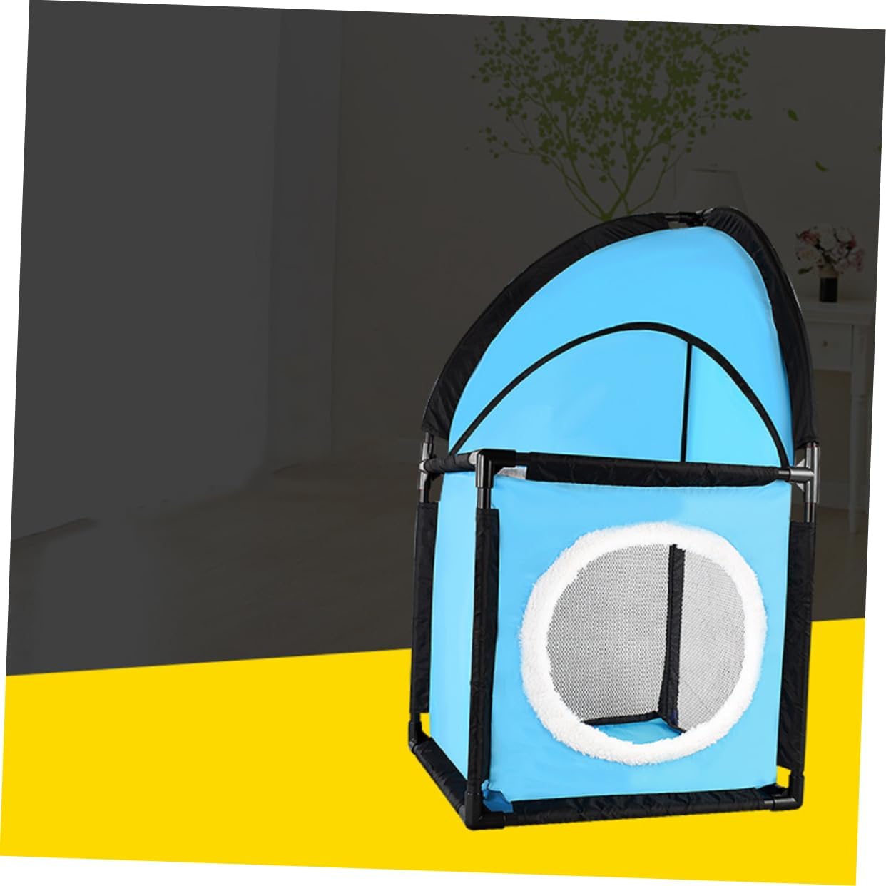 Cat Tree with Oxford Fabric Tunnel Tree Scratcher and Cat Post Bed Protects Sofas and Furniture from Scratching