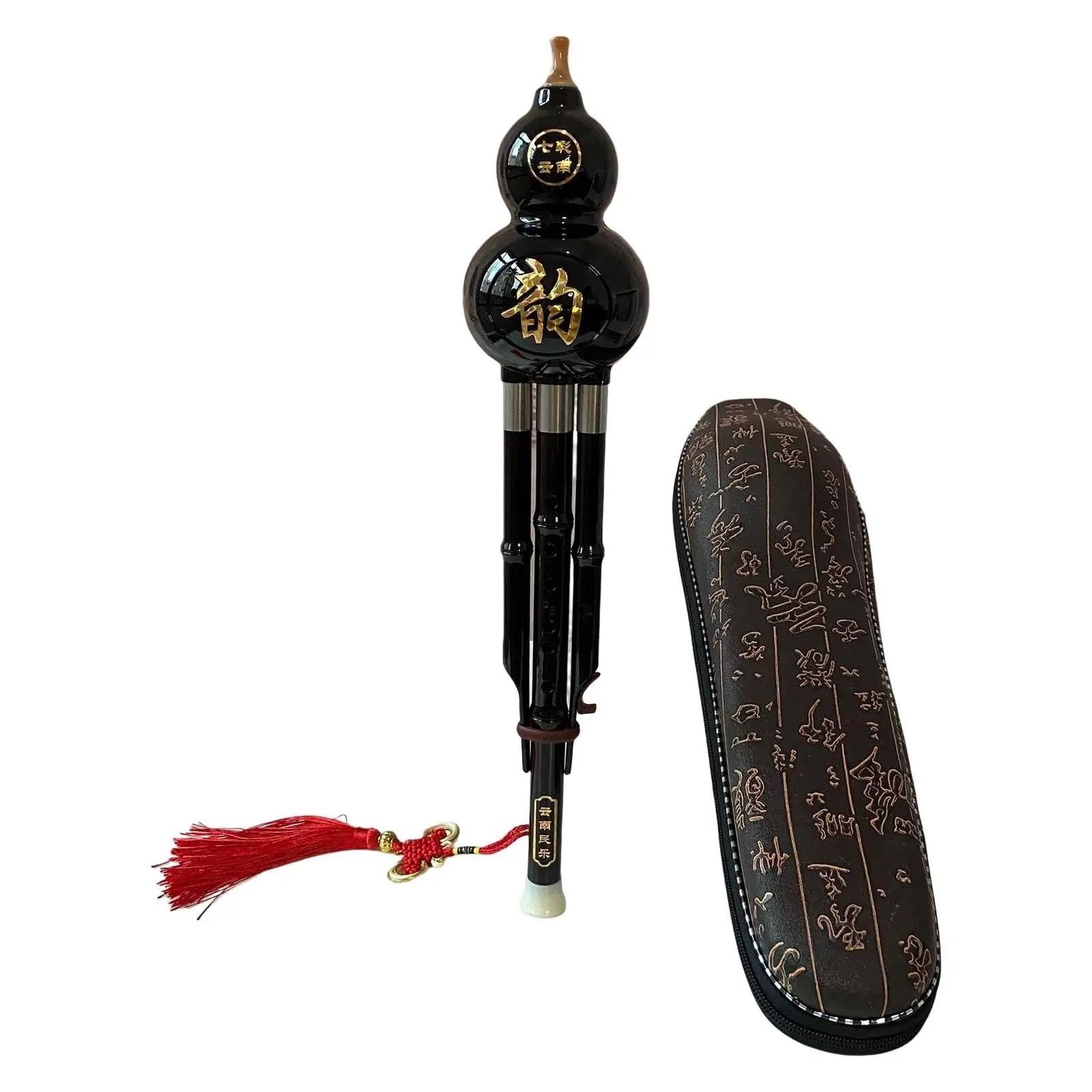 Instrument De Musique Hulusi Instrument De Flûte Hulusi Instrument De Musique Chinois Pour Amateur De Musique Débutant