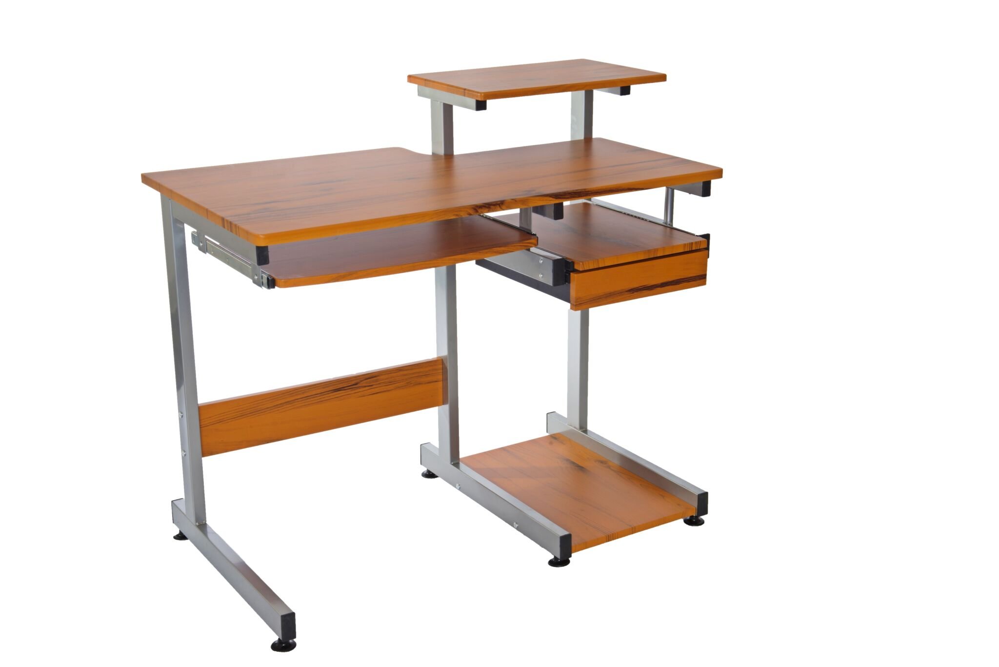 Techni MobiliComplete Computer Workstation Desk, 38" W x 22" D x 35" H, Woodgrain