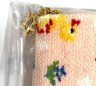 WEB限定　フェイラー　ハイジドット　ペールアプリコット　ポーチ　ショルダー付き WEB限定 フェイラー ハイジドット ペールアプリコット ポーチ