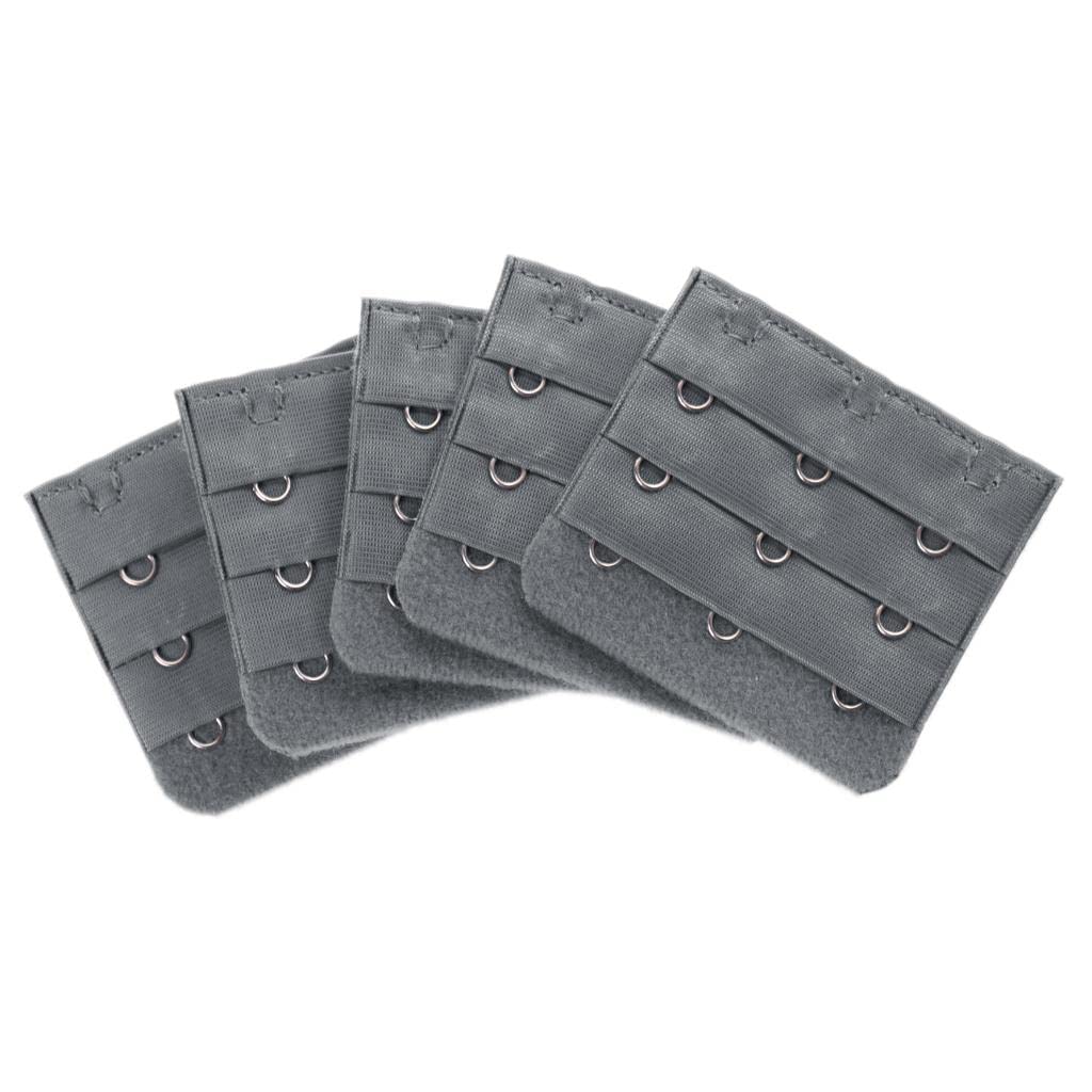 5pcs Elastic Bra Strap Extension Bra Extenders 3x 3 Hook Blue Clothing, Shoes & Accessories | Womens Clothing | Intimates & Sleep | Bras & Bra Sets-image-27