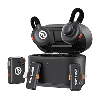 【美品】Hollyland LARK M2 Combo ワイヤレスマイク Amazon.com: Hollyland Lark M2S Ultimate Combo (Camera RX+USB
