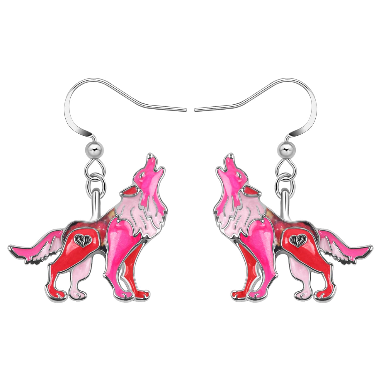 Cierra el dilema de qué accesorios usar con pendientes de lobo versátiles 8