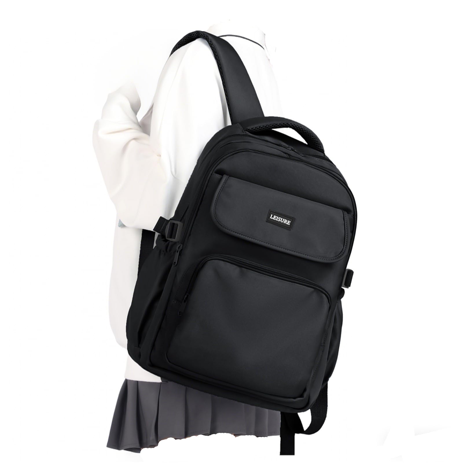 HYC00 Schulrucksack Mädchen Jungen Teenager Schulranzen,Rucksack Damen Causal Daypack Travel Schultaschen 14 Zoll Laptop Rucksack für Mädchen Rucksack Wasserdicht Bookbag College für Schule Rucksäcke