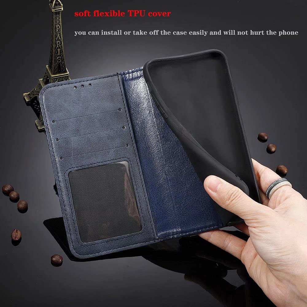 Custodia Portafoglio In Pelle PU Per Realme C55 | Con