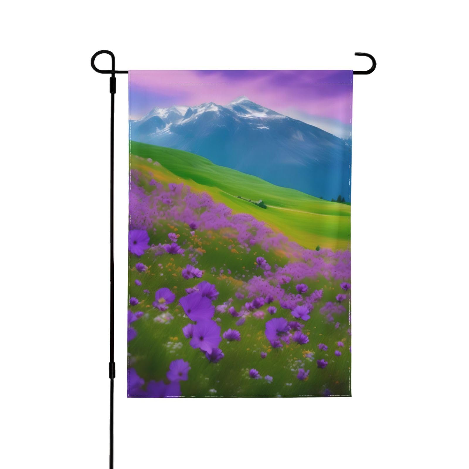 Drapeau de jardin double face en tissu premium résistant