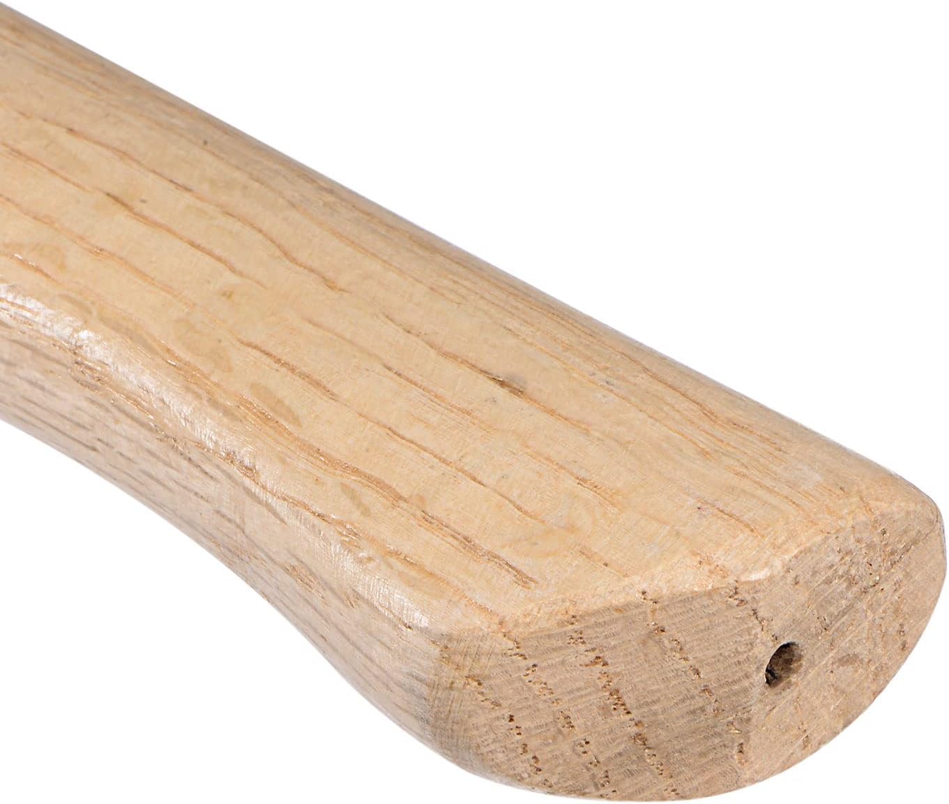 uxcell 16 Inch Wood Long Replacement Handle Curved Replaceable Handle for Axe Hammer Flat Square Eye Oak Wood