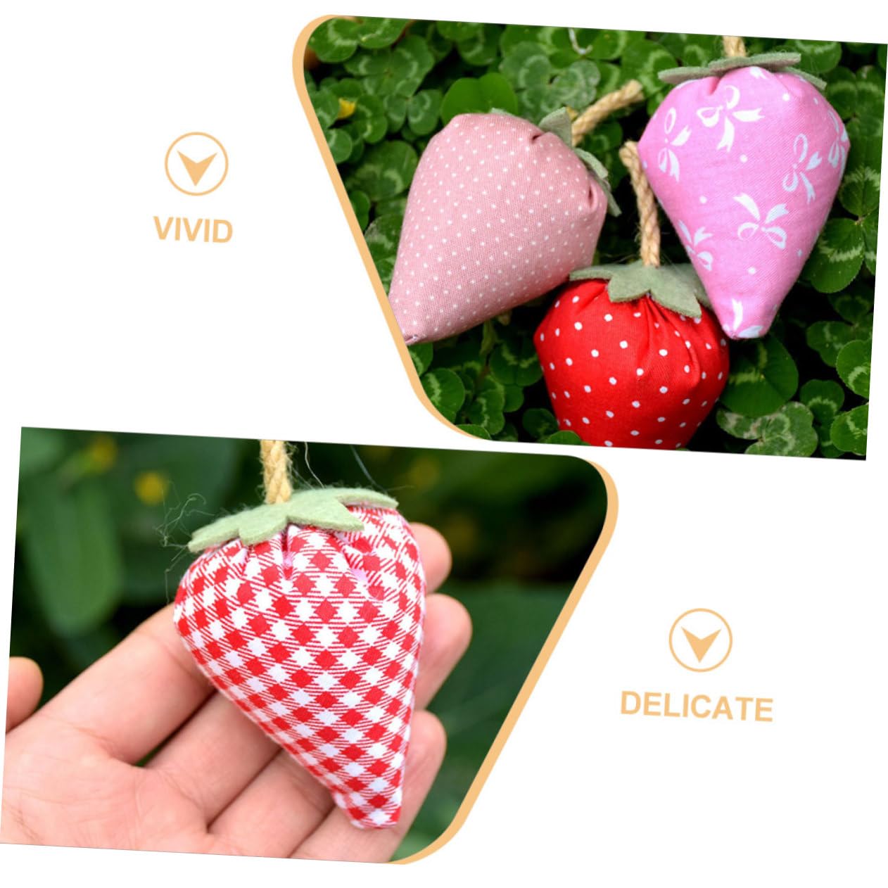 PRETYZOOM 30 Pz Fragola Simulata Decorazioni Di Fragole Modello Di Artificiali Finti Modello Di Fragola Artificiale Frutta Artificiale Finta Corda Di