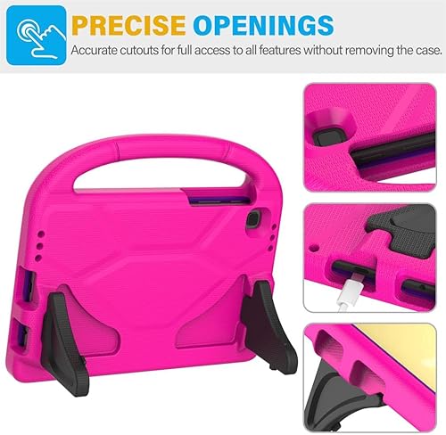 Miniatura 7 de SUPLIK Funda para niños Samsung Galaxy Tab A9 de 8.7 pulgadas 2023  Tab A7 Lite 2021 de 8.7 pulgadas, integrado con protector de pantalla, duradero,