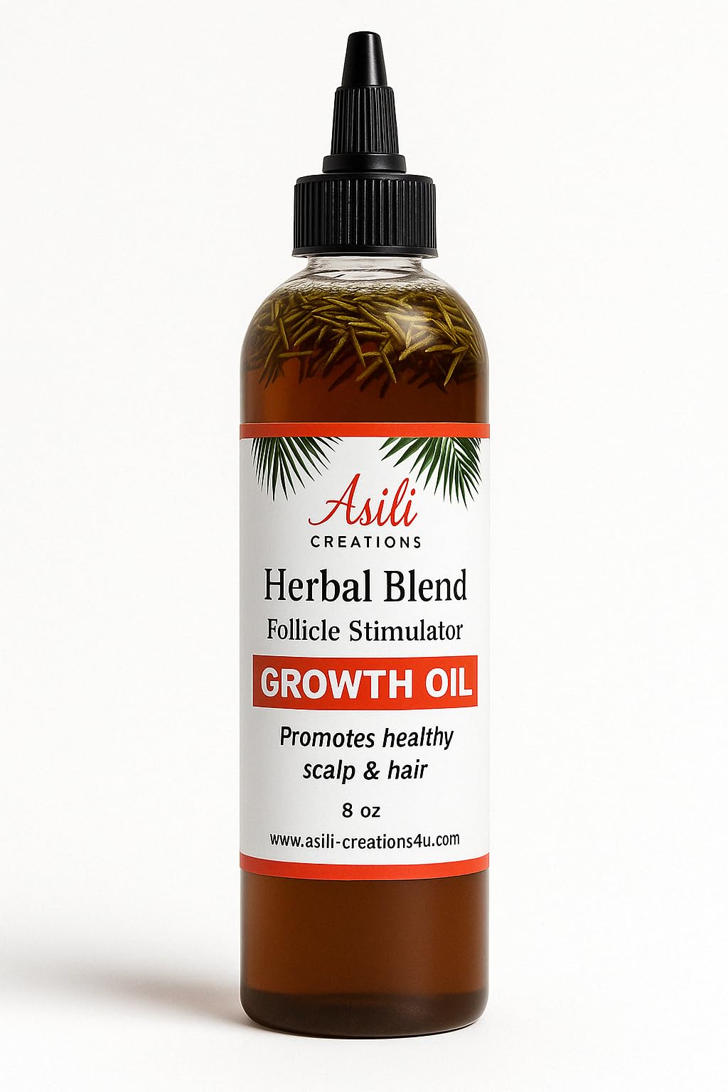 Asili Creations Herbal Follicle Stimulator Oil – 8 oz