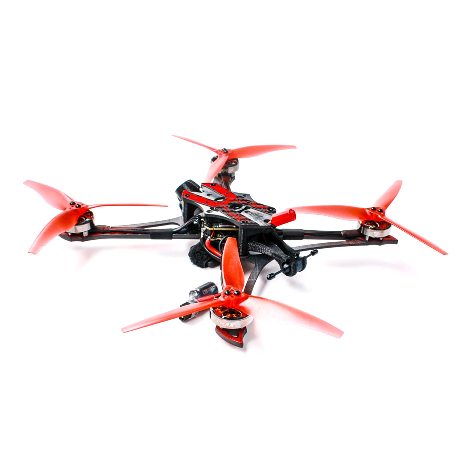 HUIOP Dron de carreras con visión en primera persona ECOII 2004 Motor sin escobillas 5 pulgadas PNP Quadcopter Runcam Nano HD Zero Drone 720p Cámara,Dron de carreras con visión en primera persona