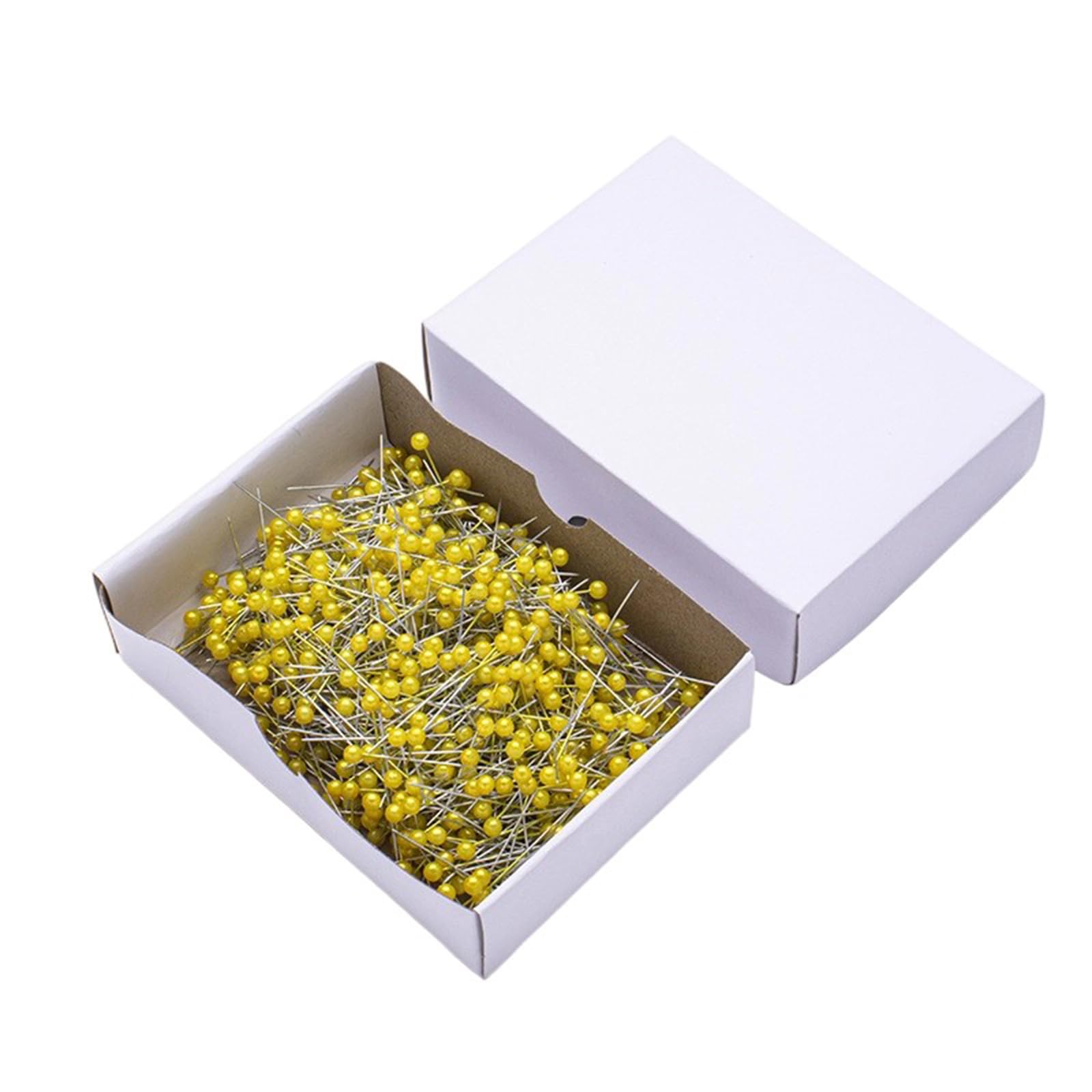 800Pcs Colorful Quilting Pins Pearls Head Dressmaking Pins Sewing Positioning Pin for Sewing Craft Pattern Making Dressmaking Tailoring Supplies