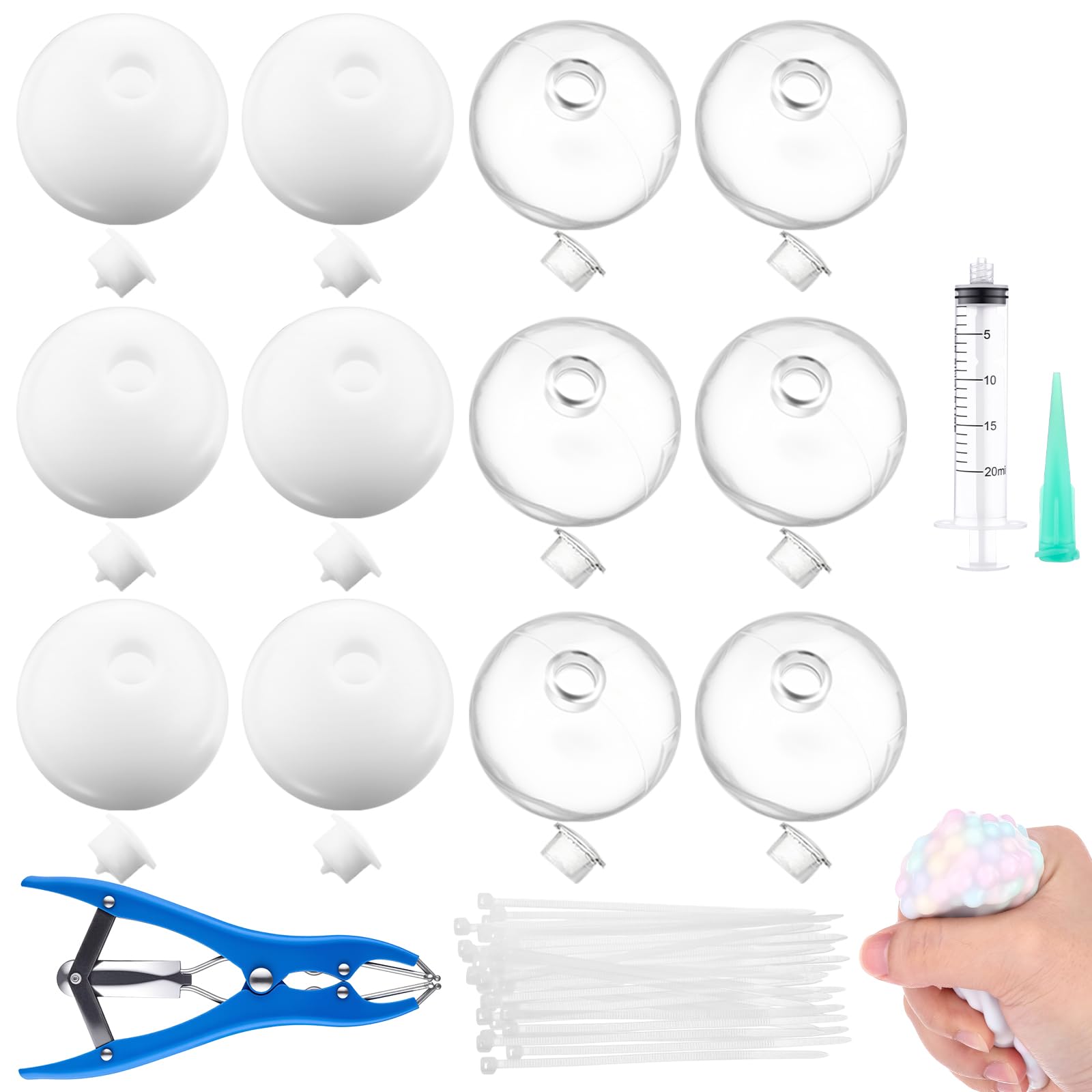 Amazon | Simgoing DIYストレスボール製作キット ブランクストレス