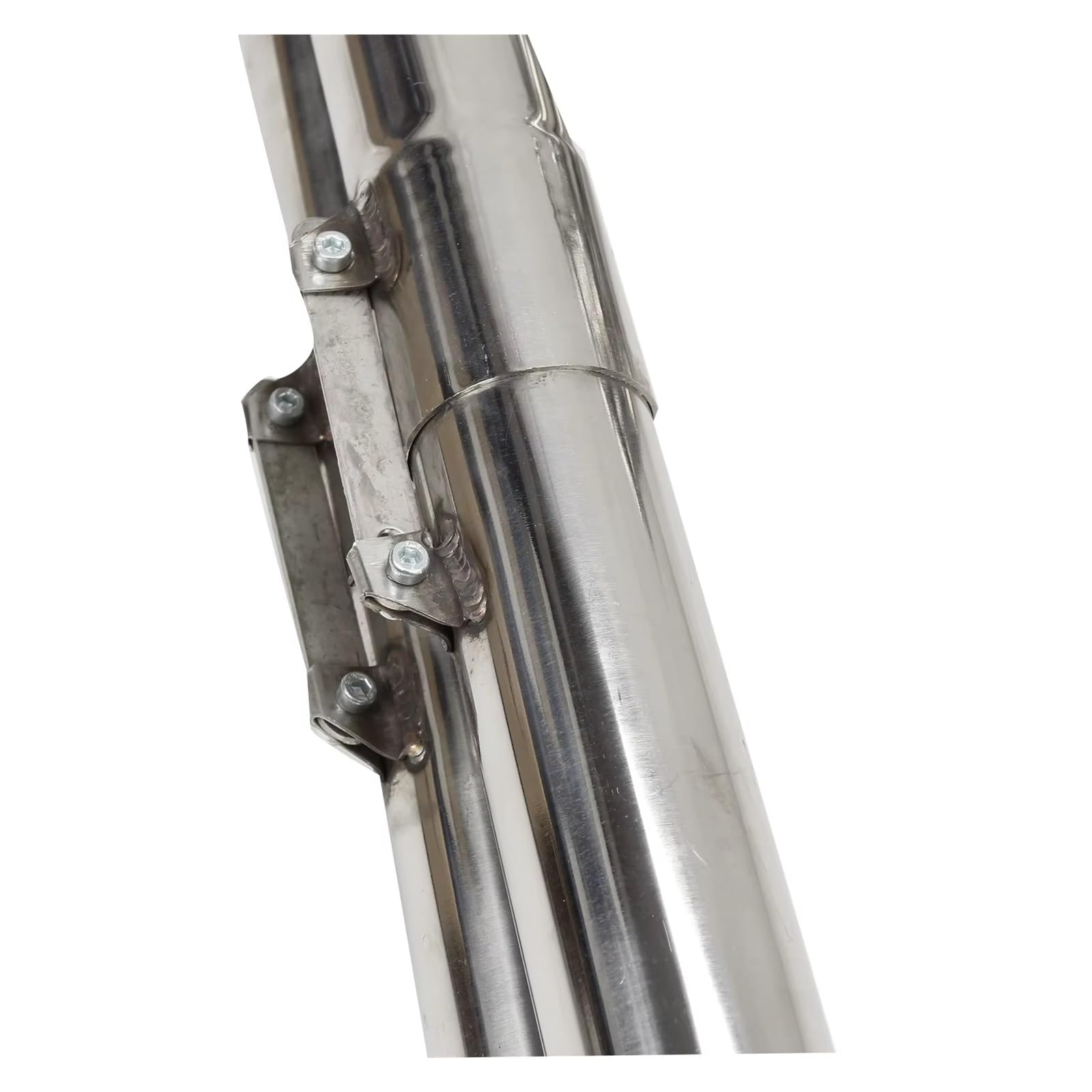 Terminali di Scarico PER Subaru PER IMPREZA PER WRX PER STI G3/G4 EJ25 2008 2009 2010-2017 COLLETTORE DI SCARICO INOX 2 PEZZI COLLETTORE Terminale di scarico per auto
