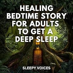 Healing Bedtime Story for Adults to Get a Deep Sleep Audiolibro Por Sleepy Voices arte de portada