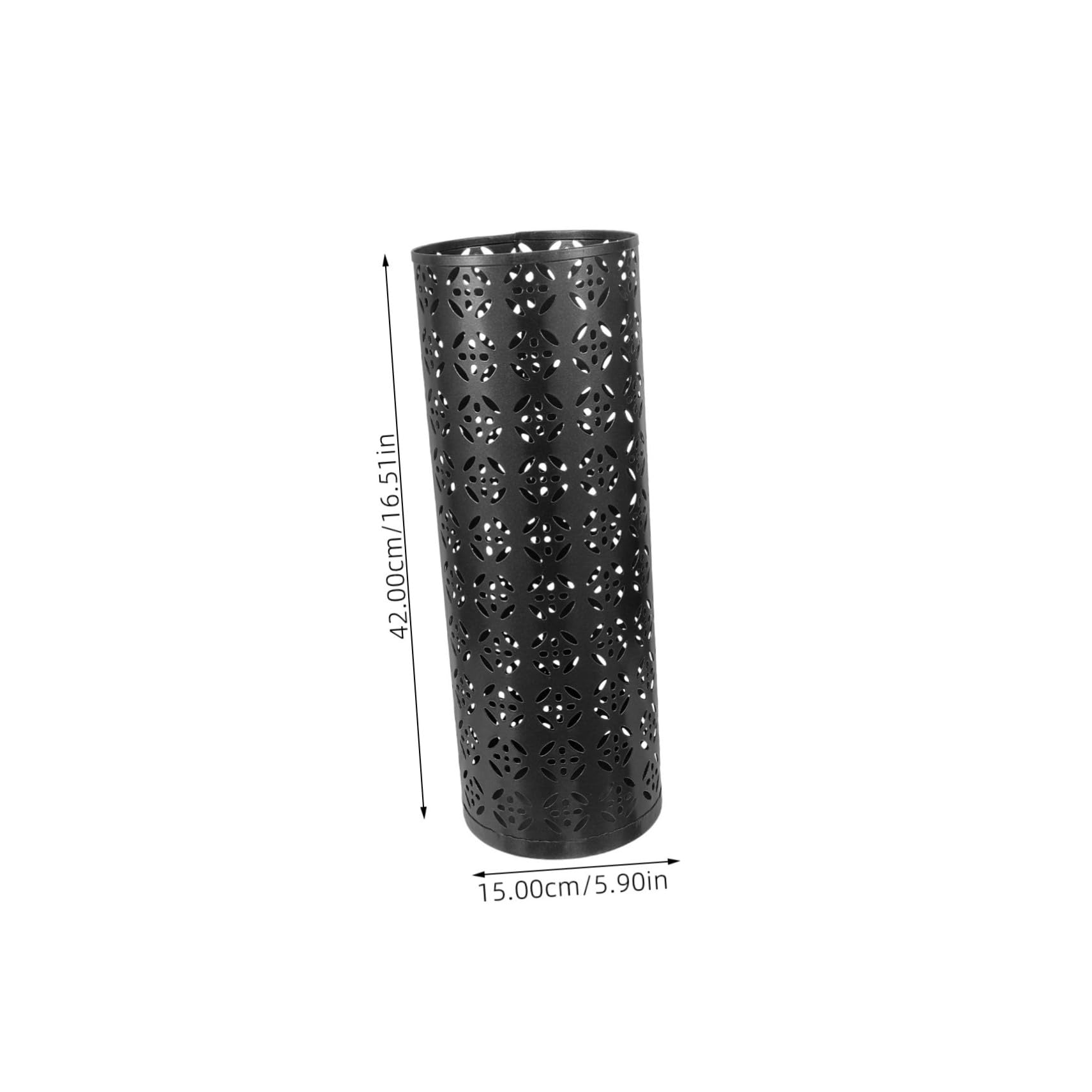 PRETYZOOM Iron Umbrella Holder Storage Bucket for Efficient Drying and Organization for Entryway Home Office Multi Purpose Umbrella Rack Design