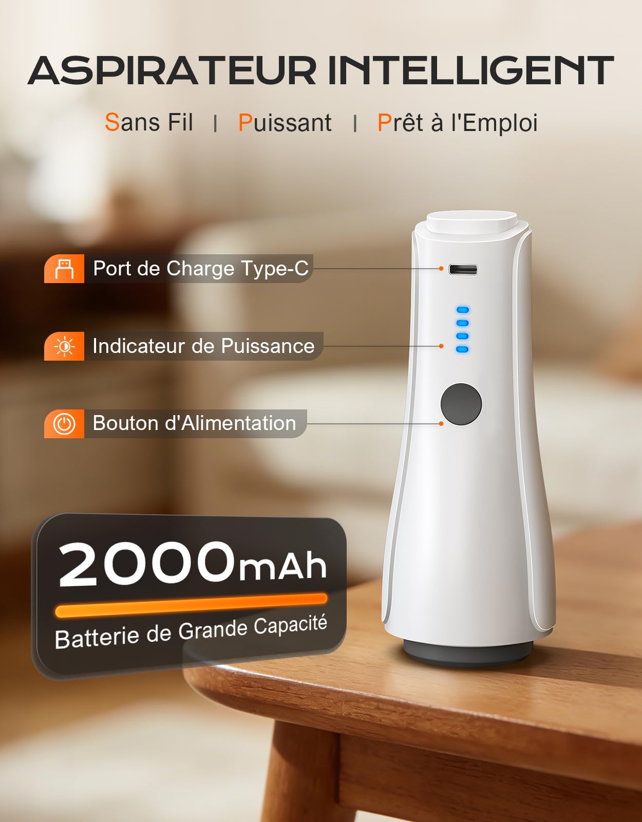 CIRYCASE 15 Pièces Sac Sous Vide Vêtement Aspirateur avec Pompe à Vide Rechargeable [-5000PA Aspiration & 80% d'Espace Gagné], Sac Compression Voyage Portable Housse Aspirable Rangement pour Maison