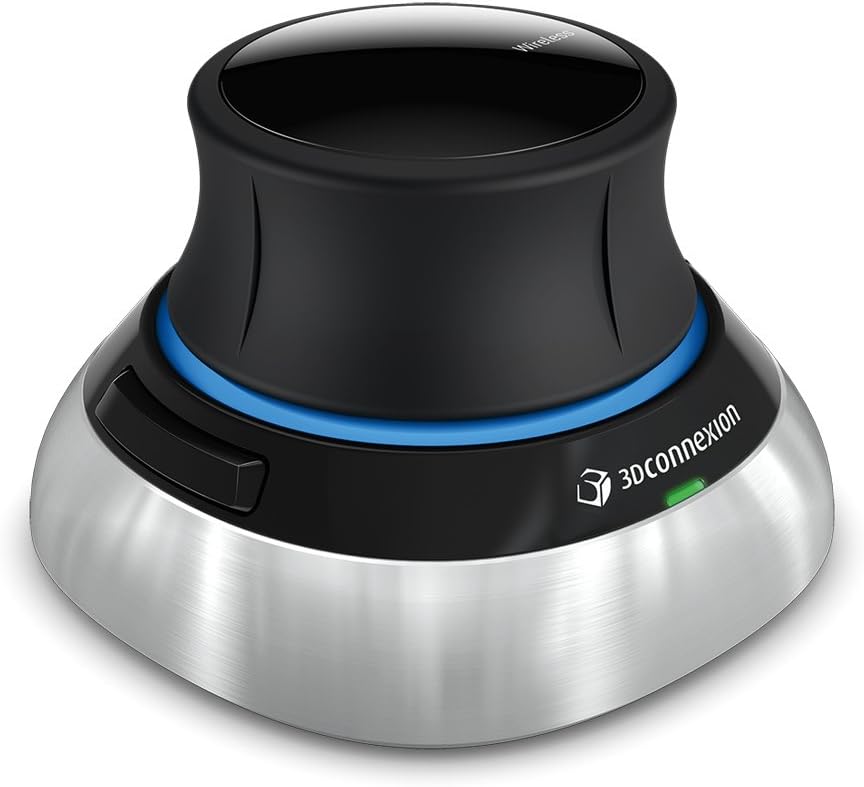 3Dconnexion SpaceMouse Wireless 3D Mouse 2.4GHz via Micro-USB (3DX-700043)